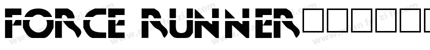Force Runner字体转换